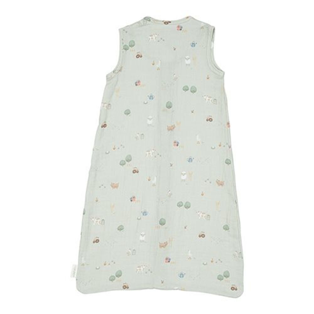 Little Dutch - Summer Sleeping Bag 90cm Muslin - Little Farm