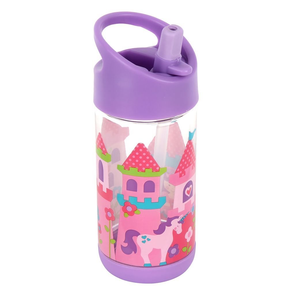 Stephen Joseph - Flip Top Water Bottle - Princess - 355 ml