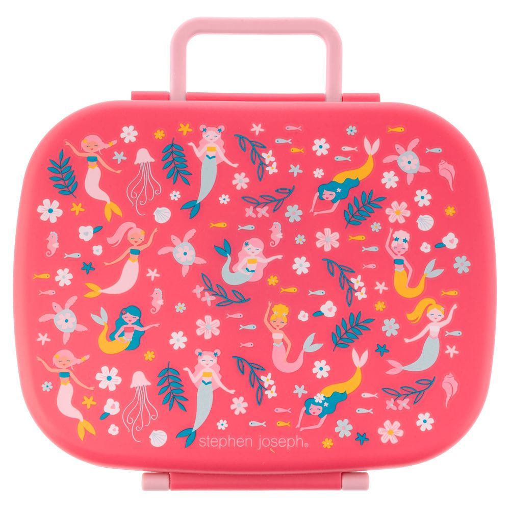 Stephen Joseph - Bento Box With Removable Tray - Mermaid