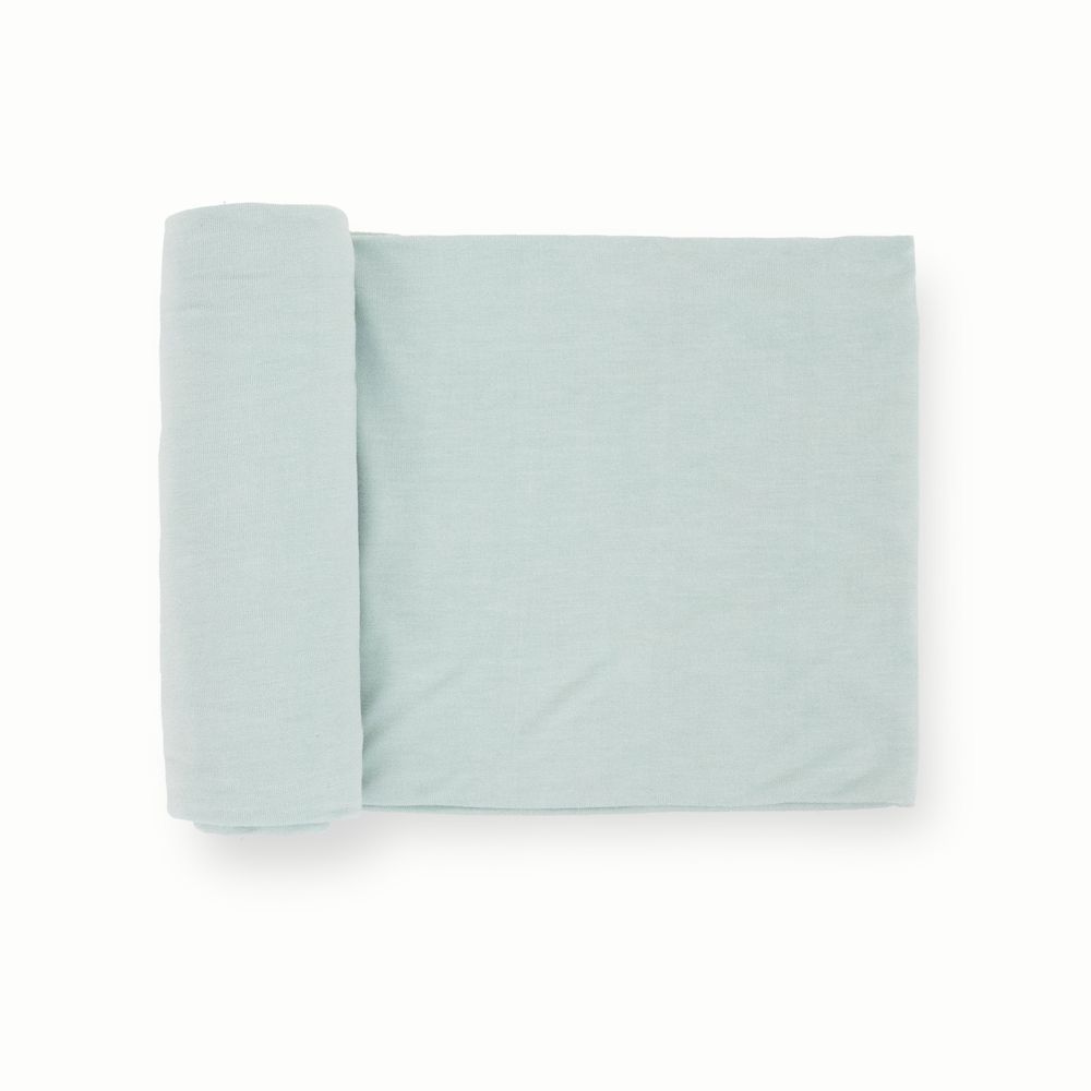 Little Unicorn - 2pc-Set - Stretch Knit Swaddle - Frost Green