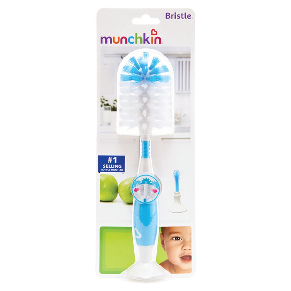 Munchkin - Bristle Bottle Brush - Green