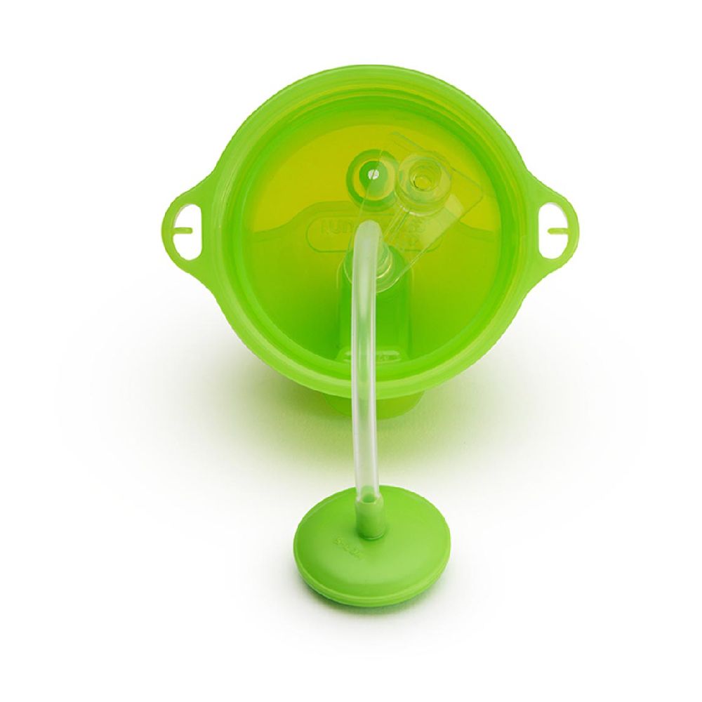 Munchkin - Any Angle Click Lock Weighted Straw Toddler Sippy Cup 12m+ - 296ml - Green