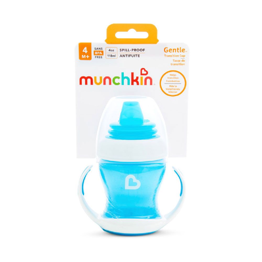 Munchkin - Gentle Transition Cup 4m+ - 118ml - Blue