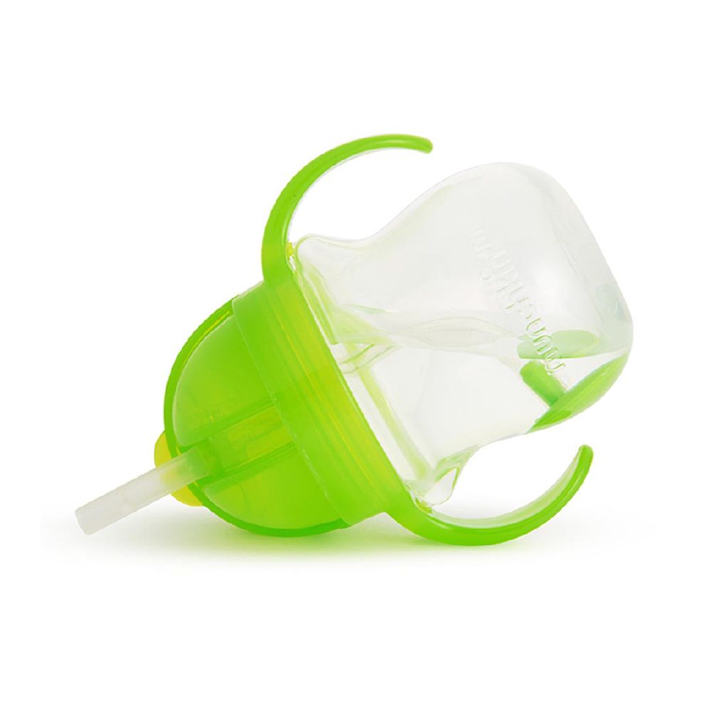 Munchkin - Any Angle Click Lock Weighted Straw Baby Trainer Cup 6m+ - 207ml - Green