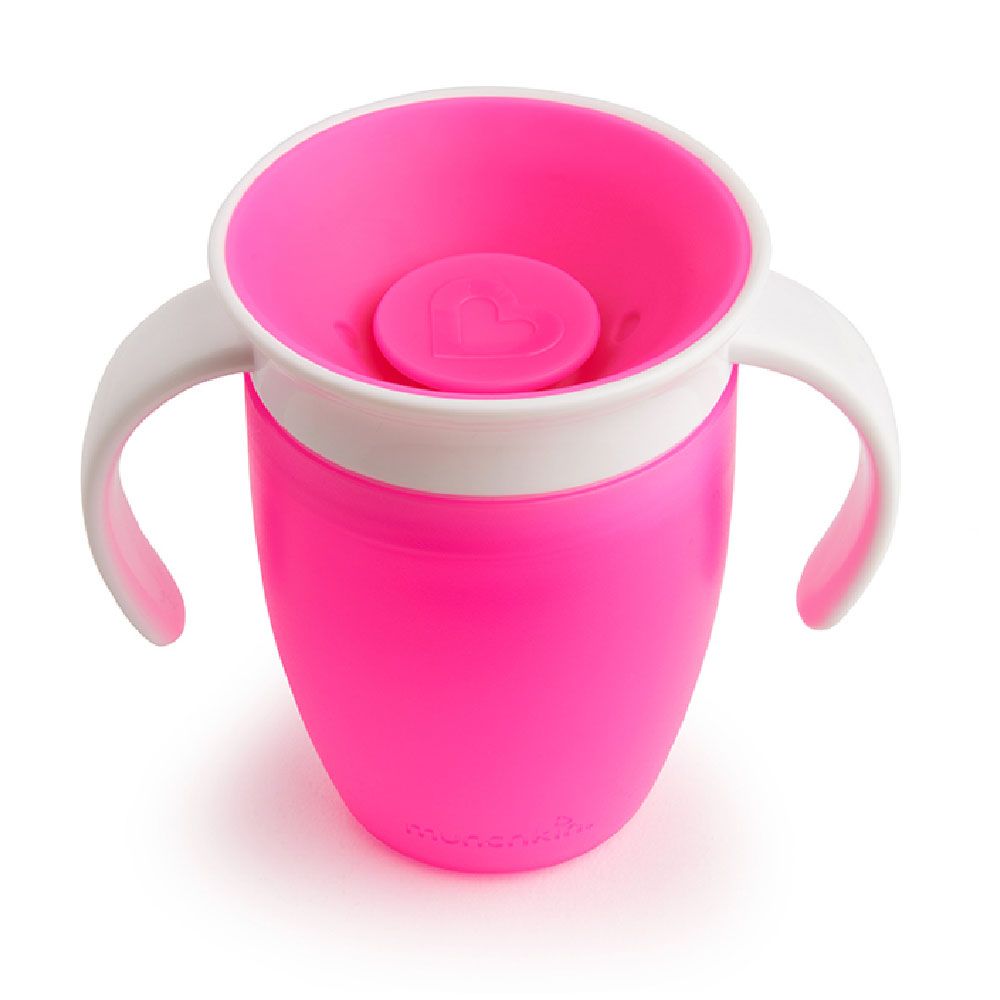 Munchkin - Miracle 360 Degree Baby Trainer Cup 6m+ - 207ml - Pink