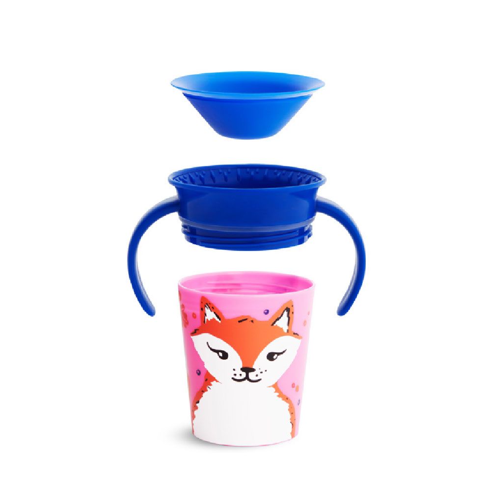 Munchkin - Miracle 360 Degree Degree WildLove Baby Trainer Cup - 6m+ - 177ml - Fox