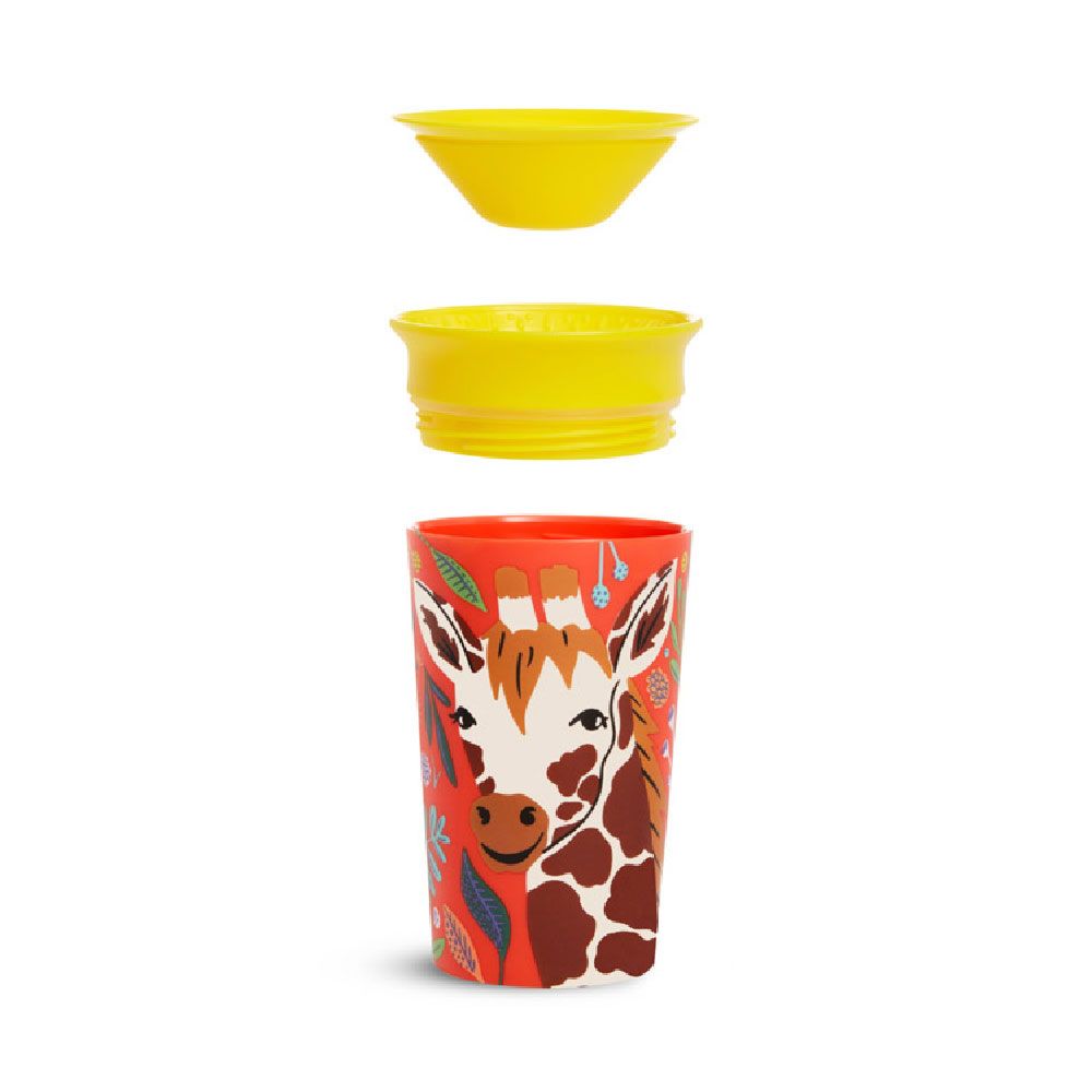 Munchkin - Miracle 360 Degree Degree WildLove Baby Trainer Cup - 6m+ - 177ml - Giraffe