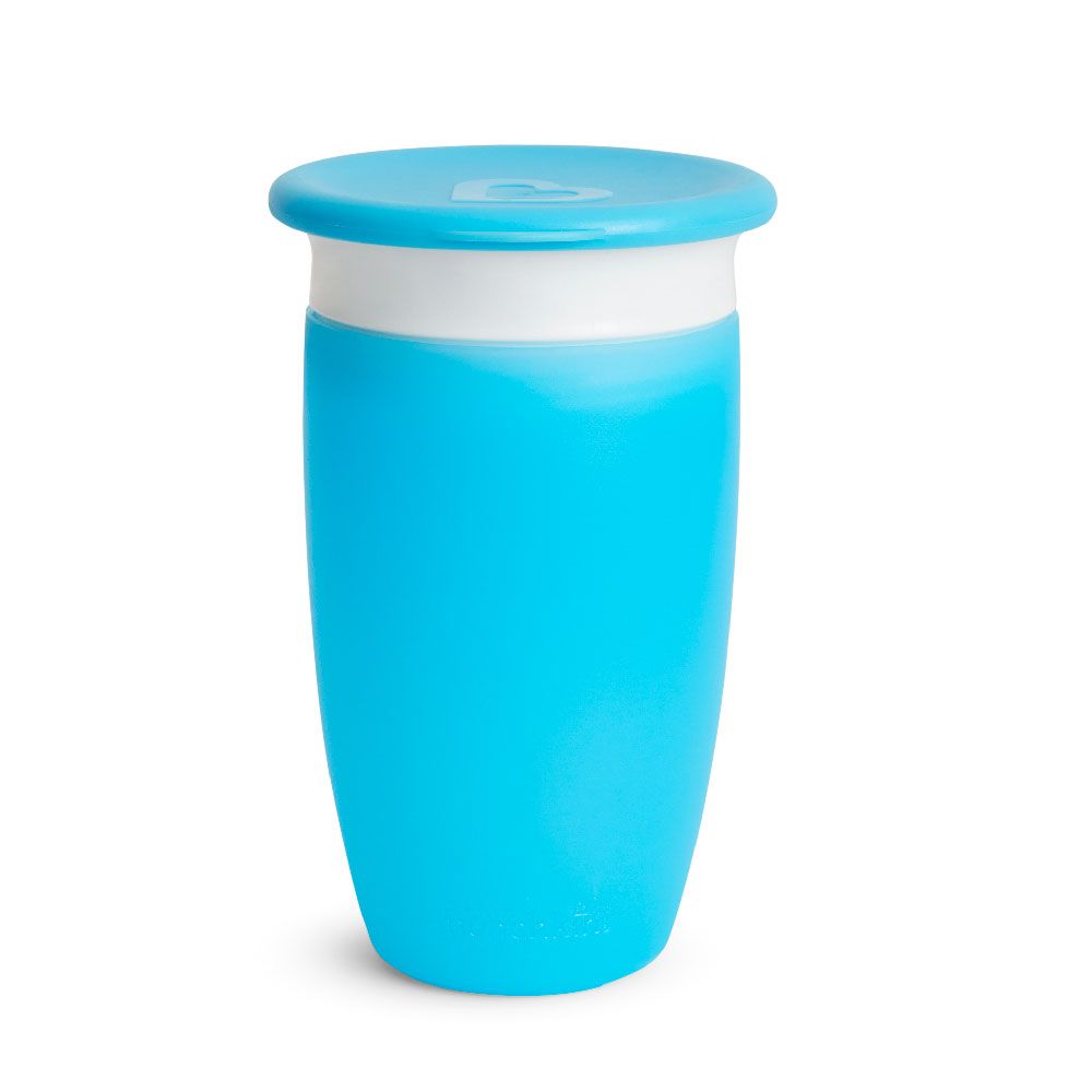 Munchkin - Miracle 360 Degree Baby Sippy Cup 12m+ with Lid - 296 ml - Blue