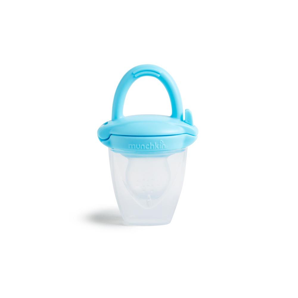 Munchkin - Silicone Baby Food Feeder 4m+ - Blue