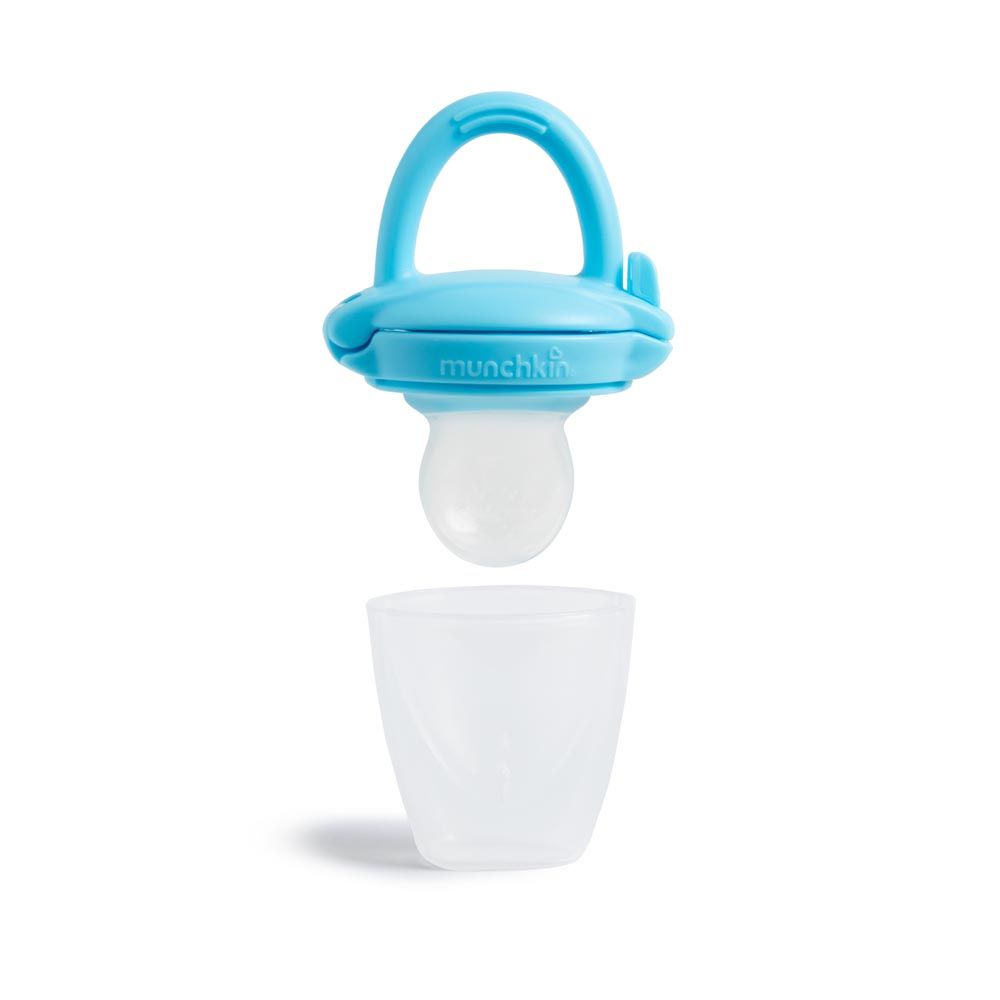 Munchkin - Silicone Baby Food Feeder 4m+ - Blue