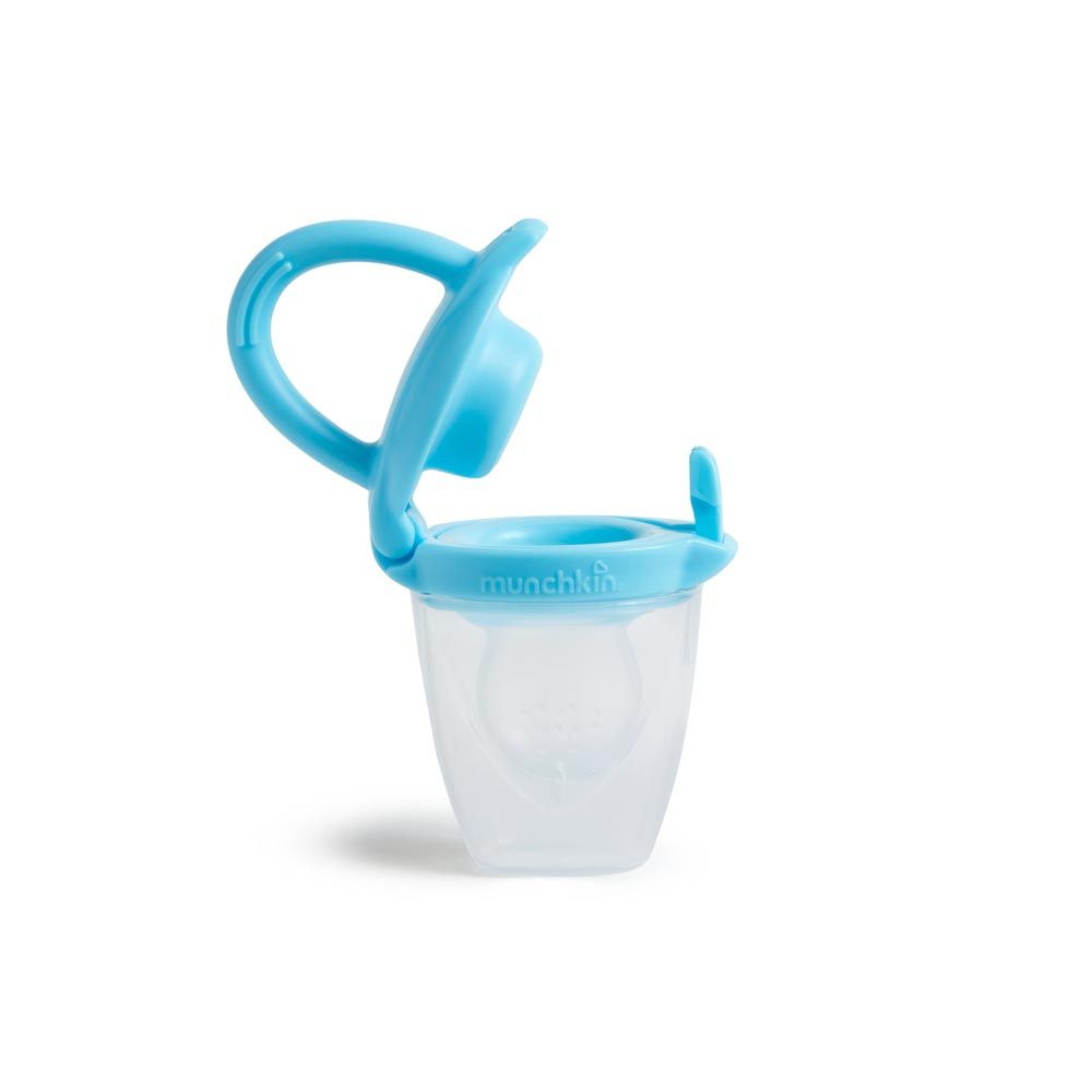 Munchkin - Silicone Baby Food Feeder 4m+ - Blue