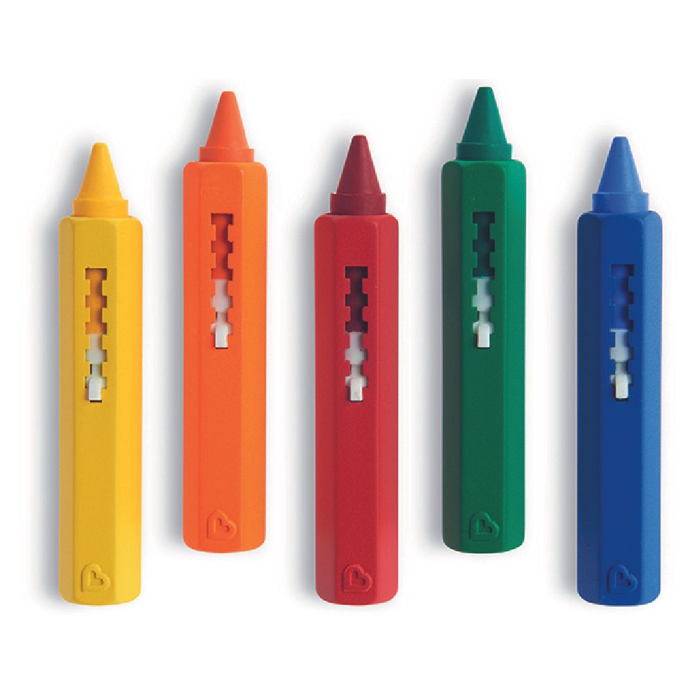 Munchkin - Learn Bath Crayons Set