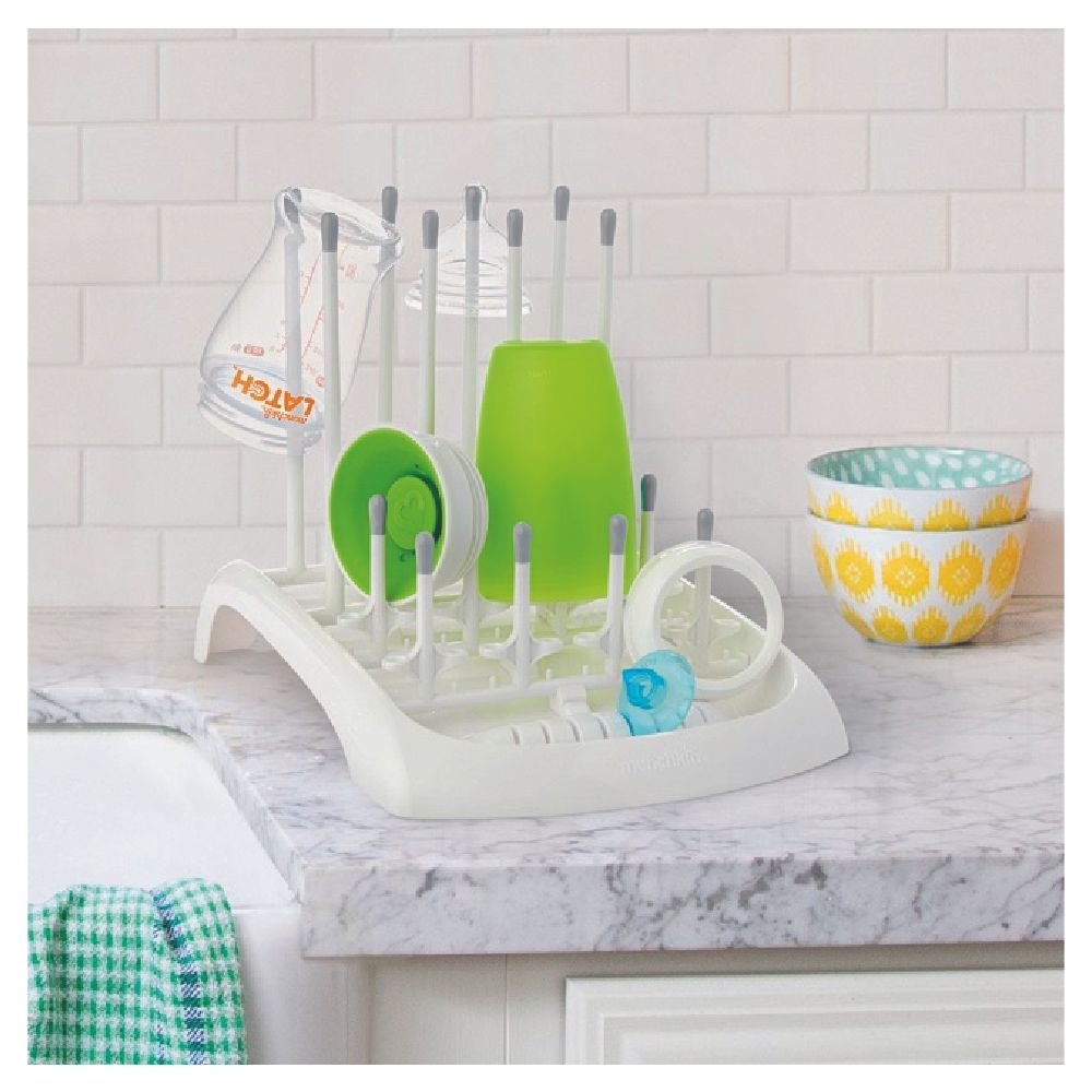 Munchkin - Fold Deluxe Baby Bottle Drying Rack