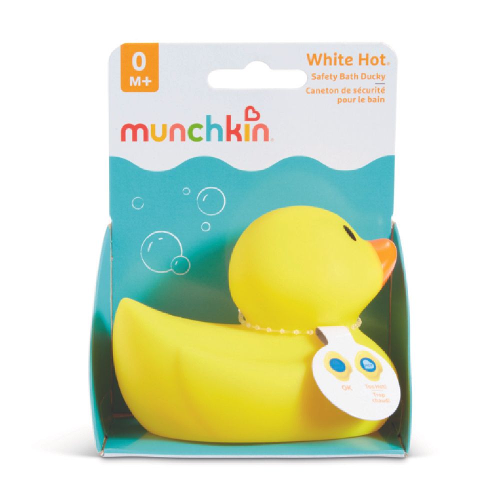 Munchkin - White Hot Safety Bath Duck 0m+