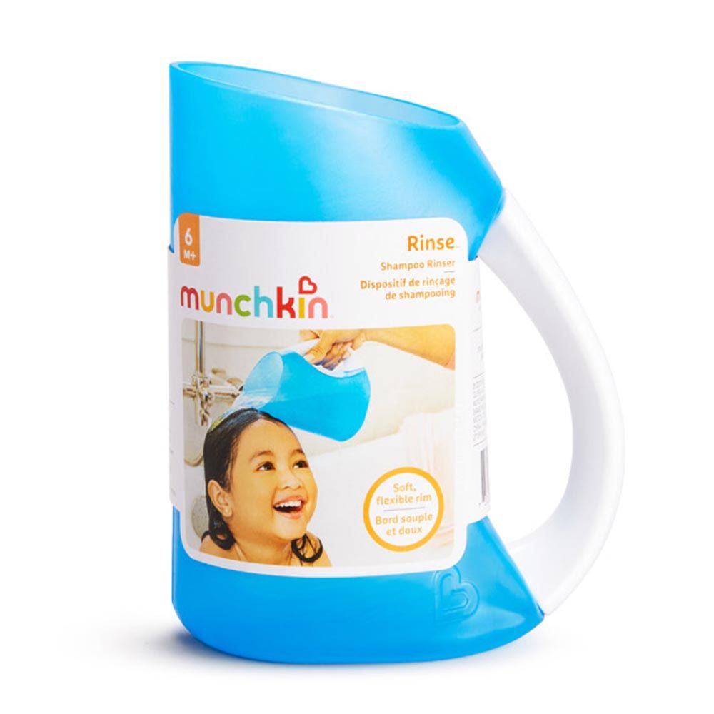 Munchkin - Baby & Toddler Shampoo Rinser - Blue 6m+