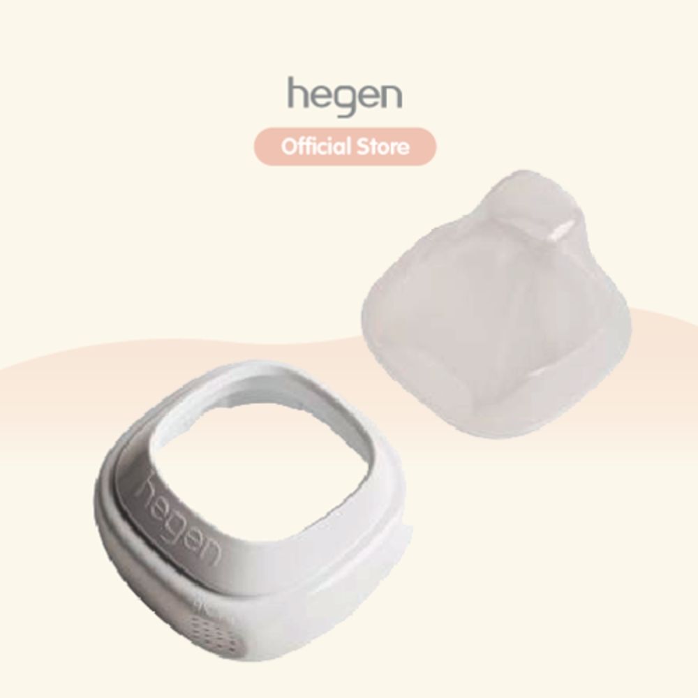 Hegen - PCTO Collar and Transparent Cover For Feeding Bottle  - White