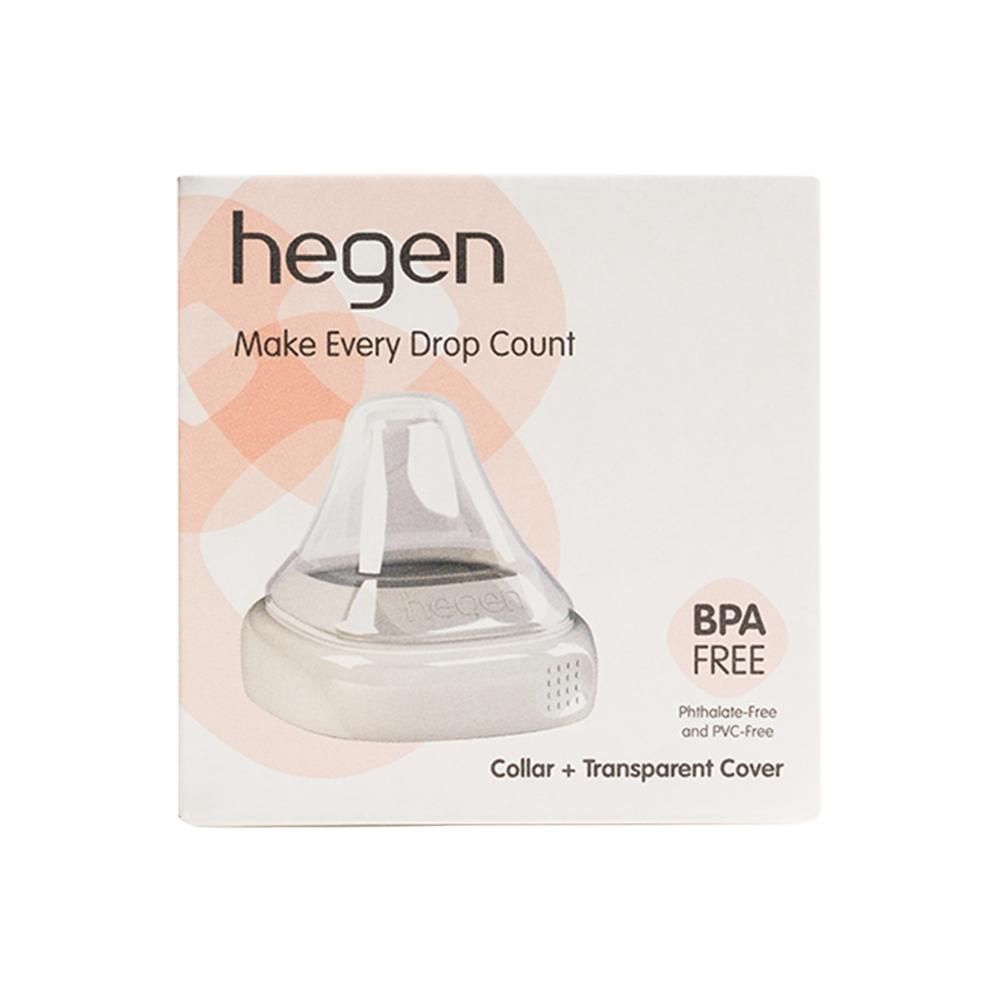 Hegen - PCTO Collar and Transparent Cover For Feeding Bottle  - White