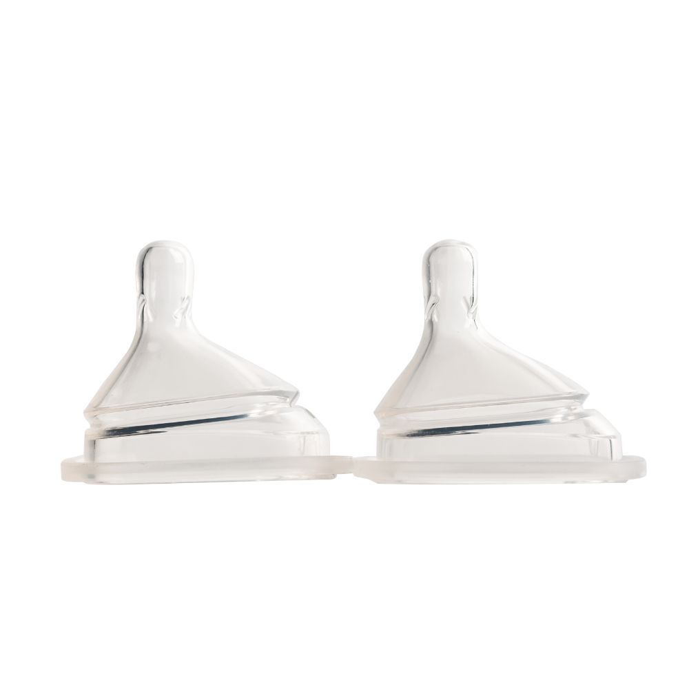 Hegen - Teat Extra Slow Flow - Pack of 2 - White