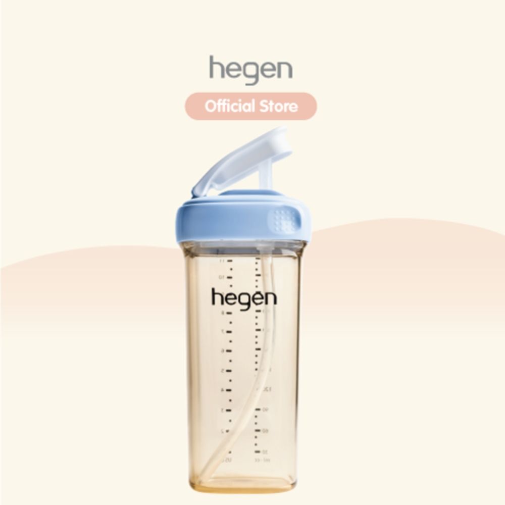 Hegen - PCTO Straw Cup PPSU - 330ml - Blue