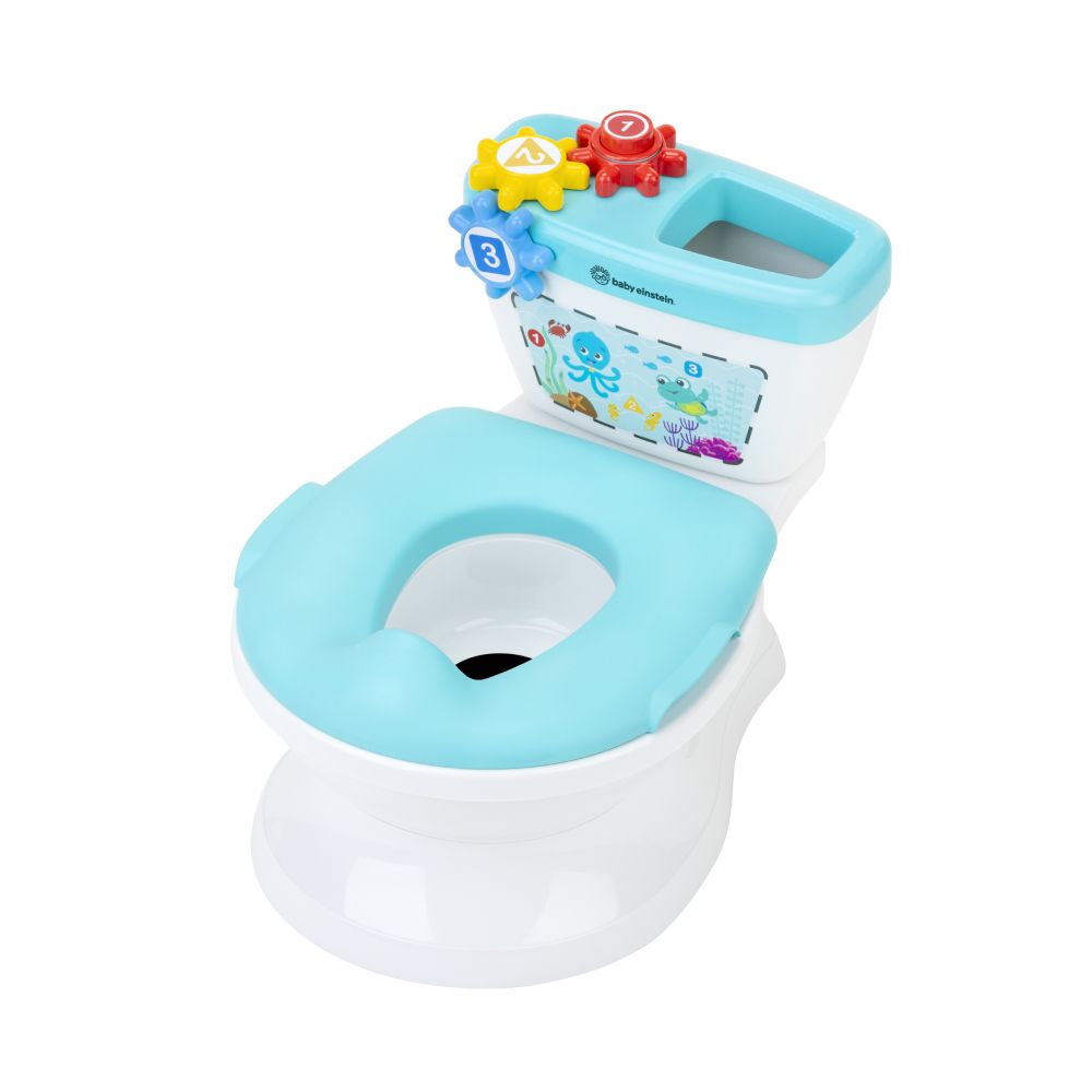 Summer Infant - 2-In-1 Potty Training System - Blue/White