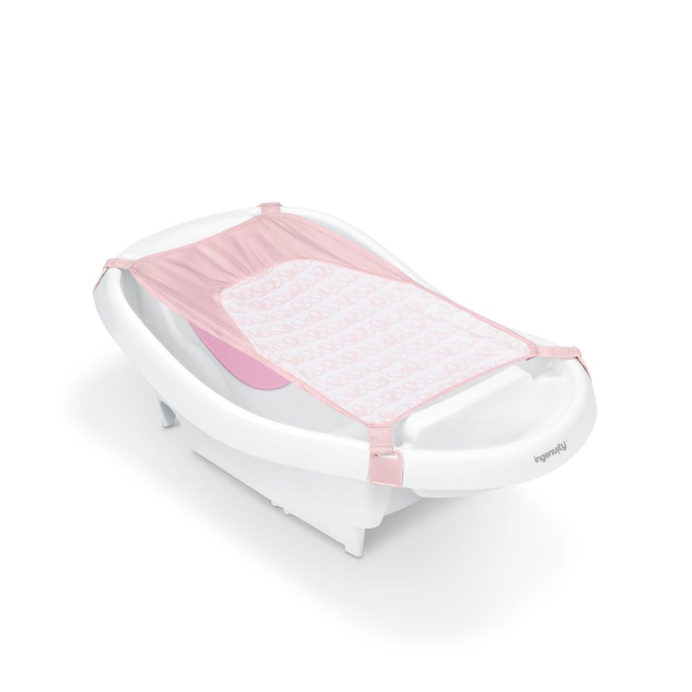 Summer Infant - Ingenuity Comfy Clean Deluxe Bath Tub - Pink