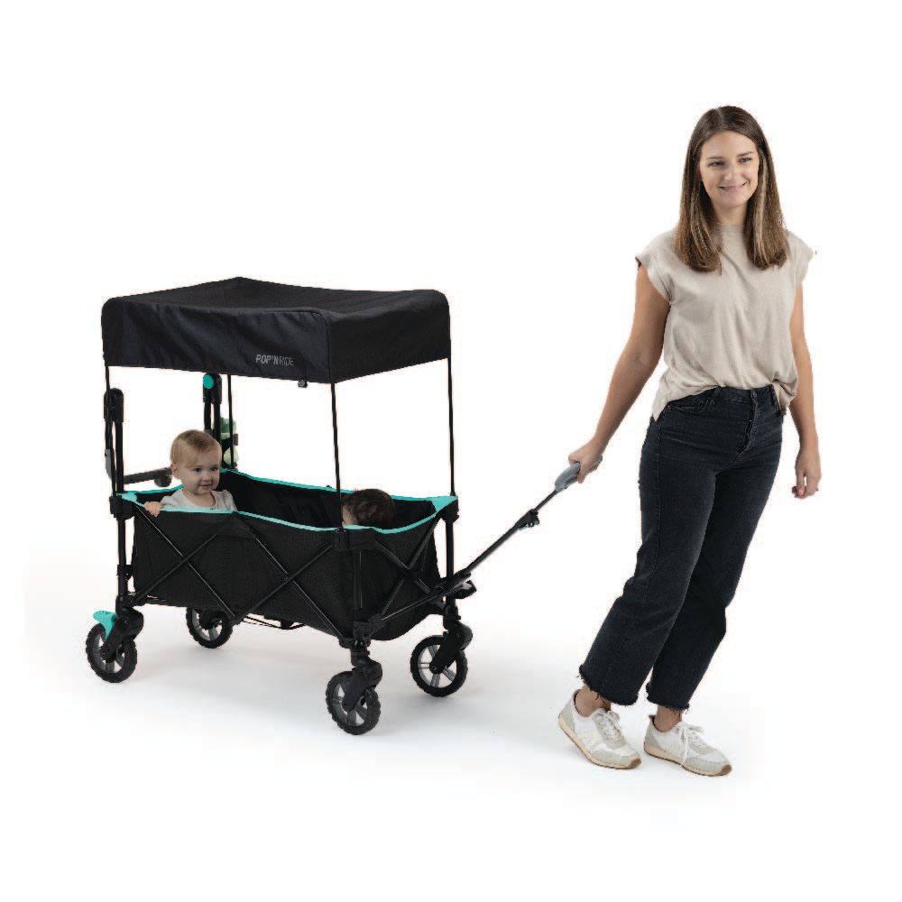 Summer Infant - Pop 'N Ride Stroller Wagon - Black