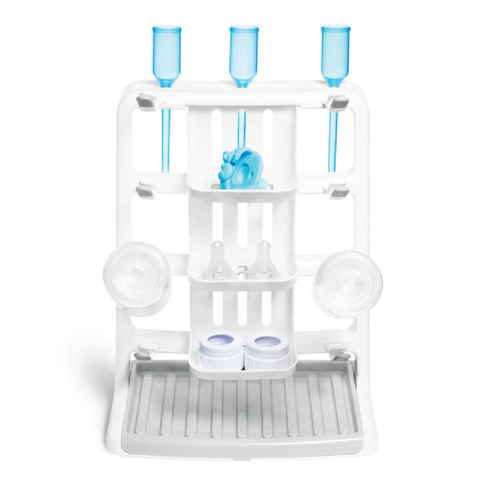 Munchkin - Tidy Dry Space Saving Baby Bottle Drying Rack