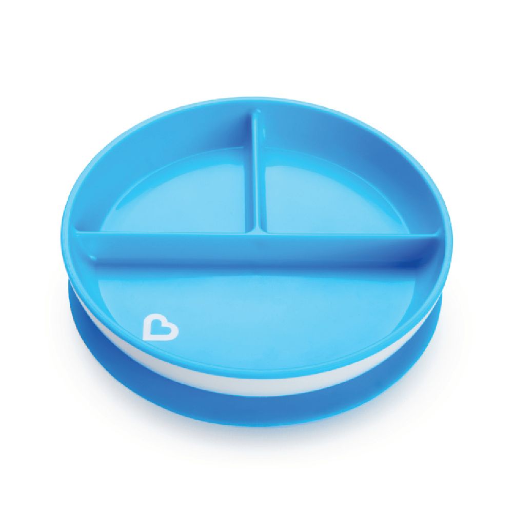 Munchkin - Stay Put Suction Plate 6m+ - Blue