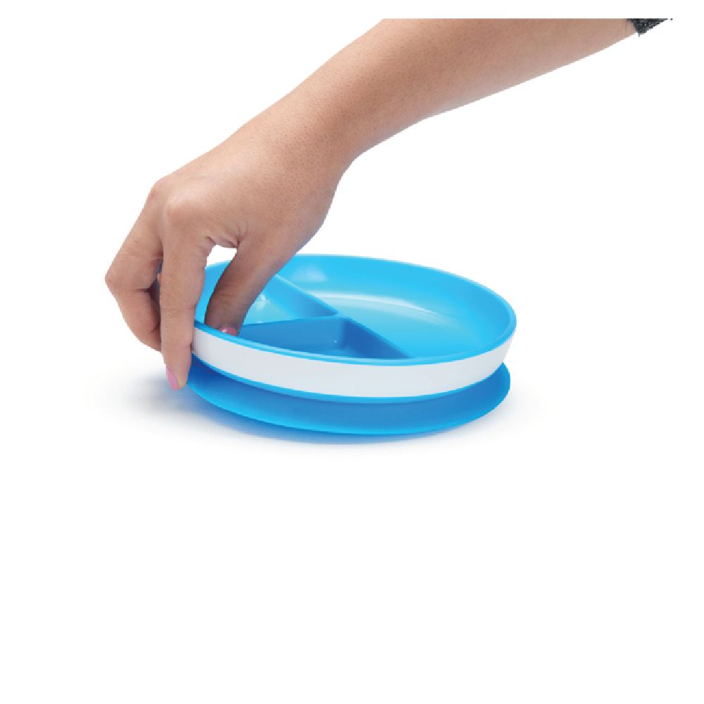 Munchkin - Stay Put Suction Plate 6m+ - Blue