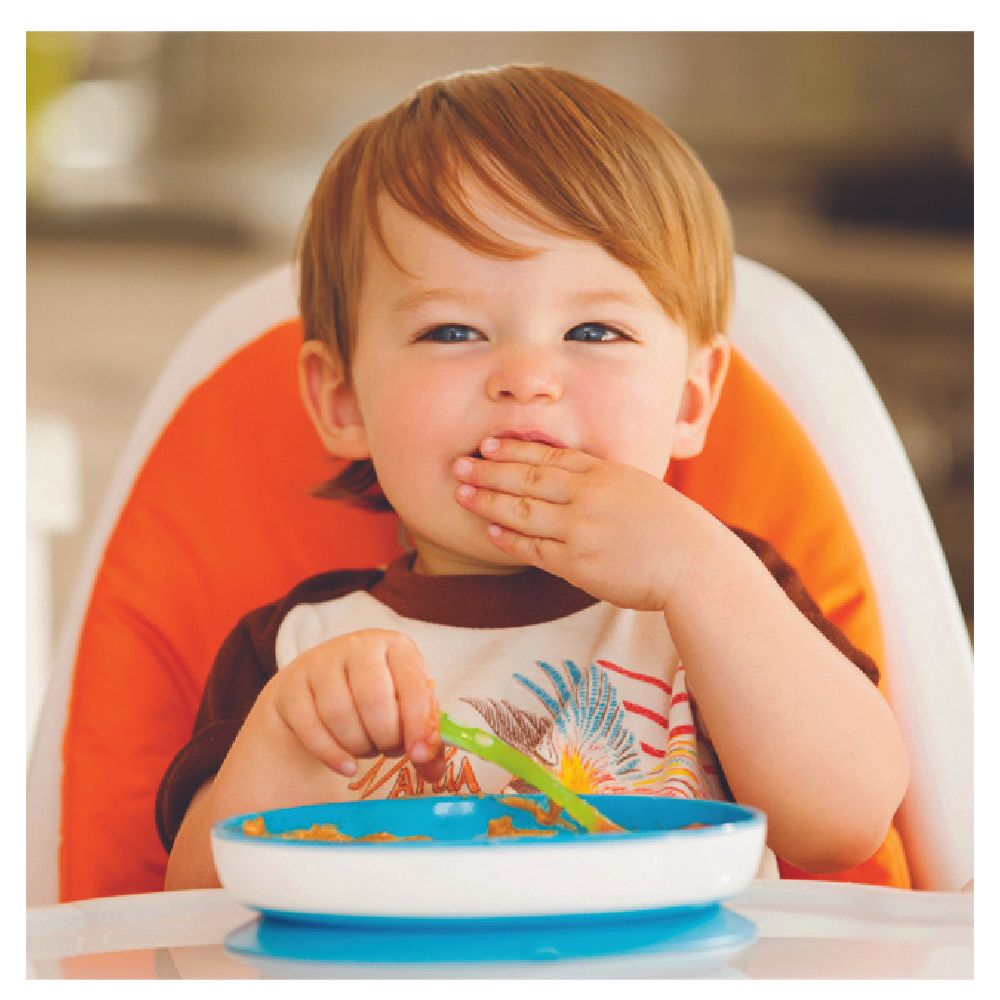 Munchkin - Stay Put Suction Plate 6m+ - Blue