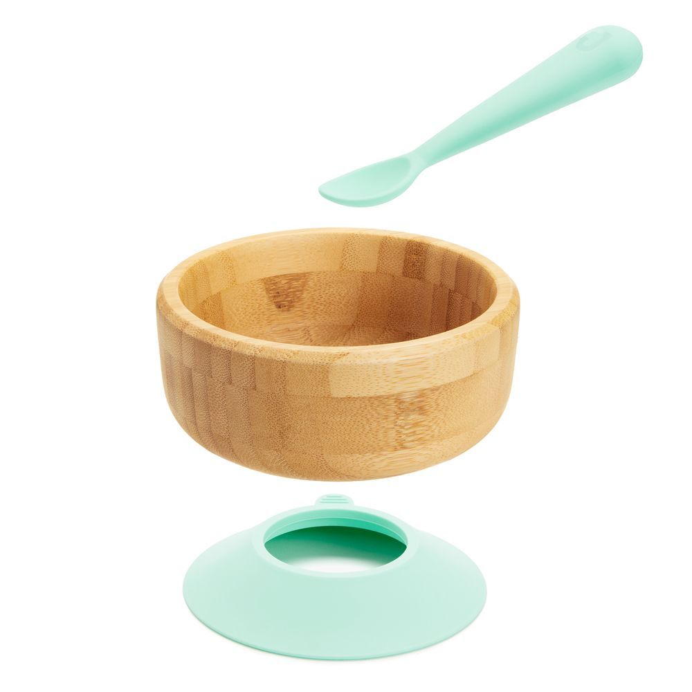 Munchkin - Bambou Bowl + Spoon Set 6m+