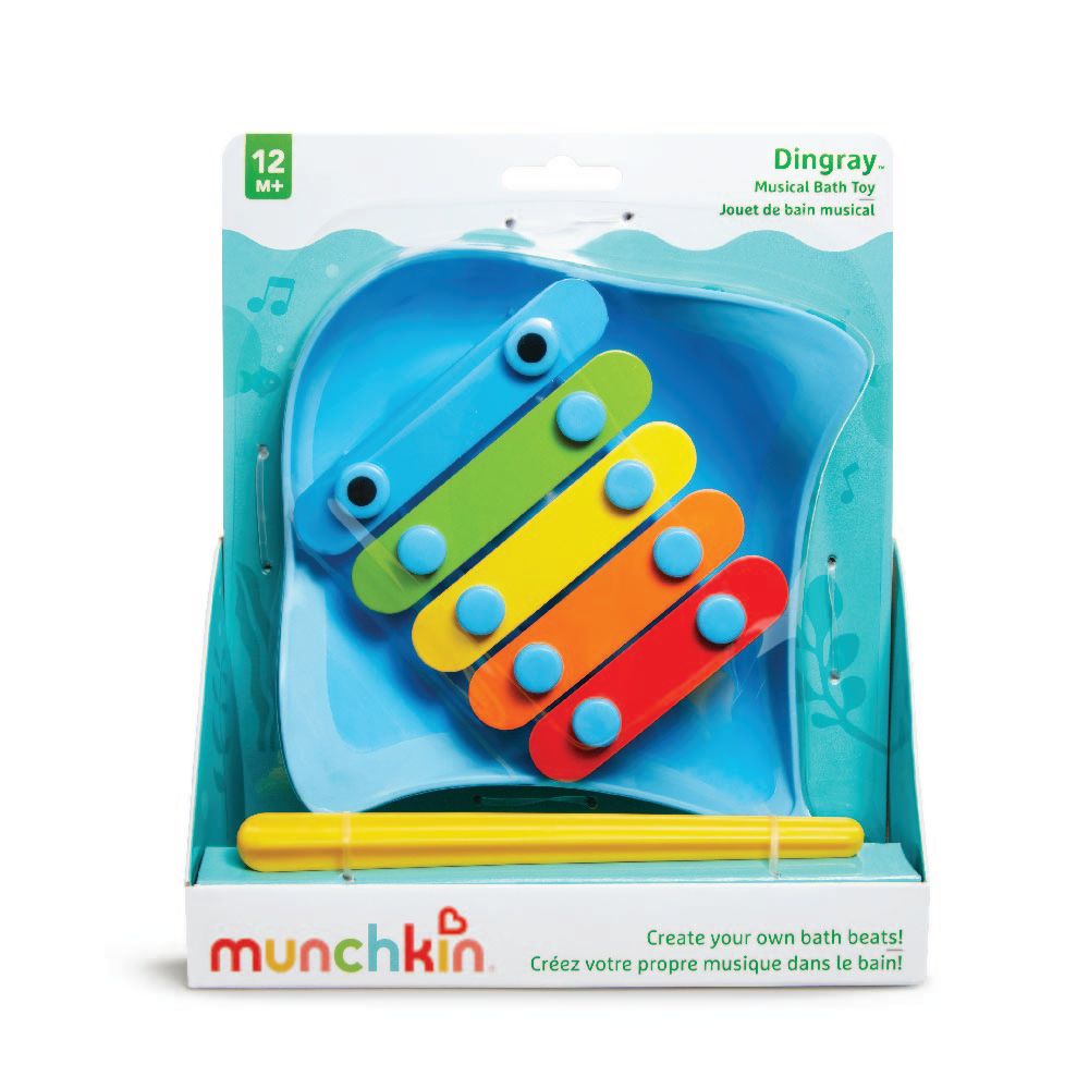 Munchkin - Dingray Musical Bath Toy - Blue