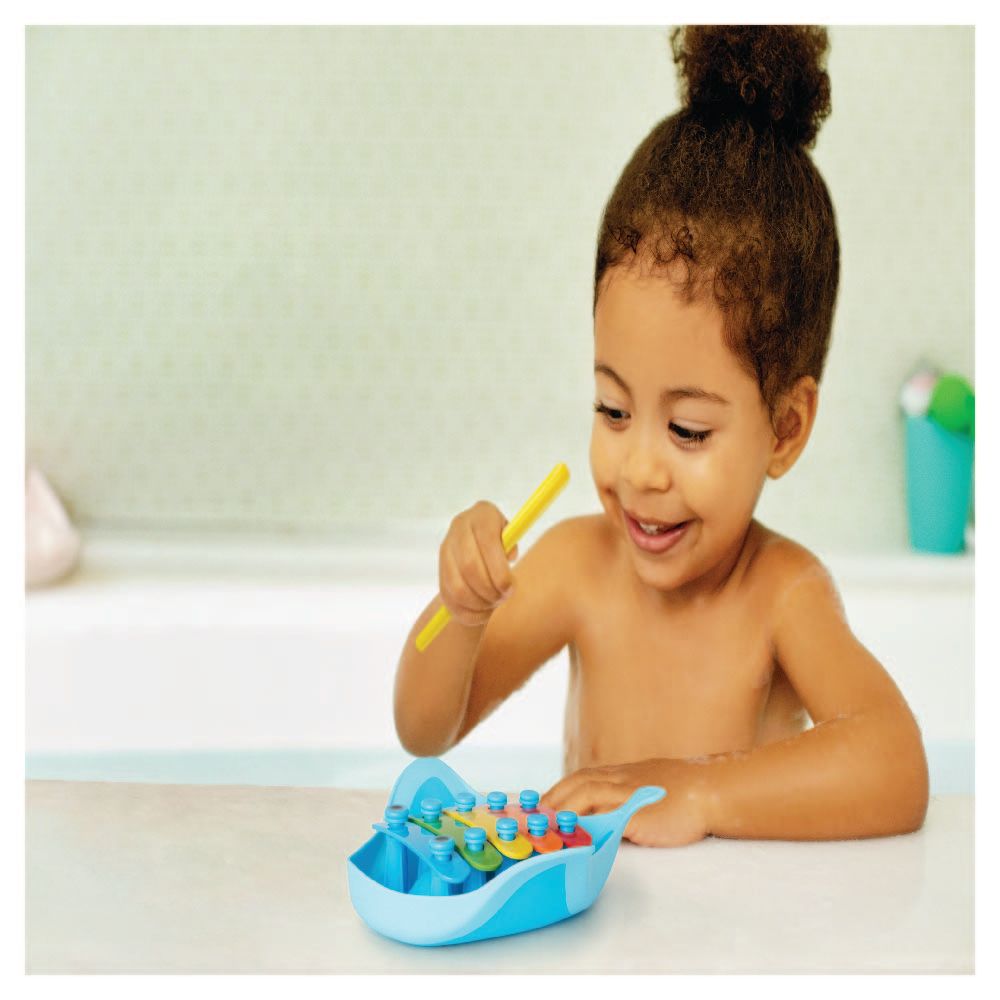 Munchkin - Dingray Musical Bath Toy - Blue