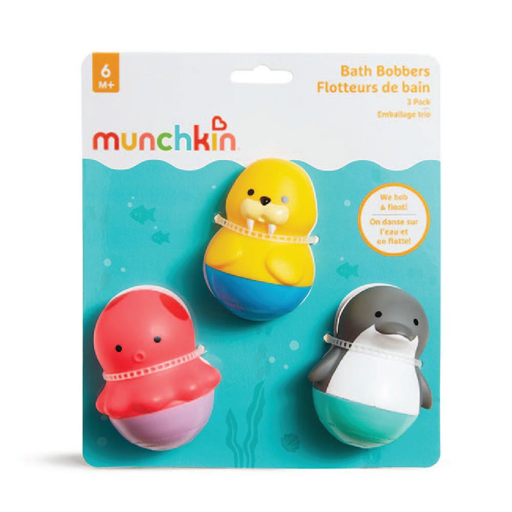 Munchkin - Bath Bobbers Bath Toy - Pack of 3