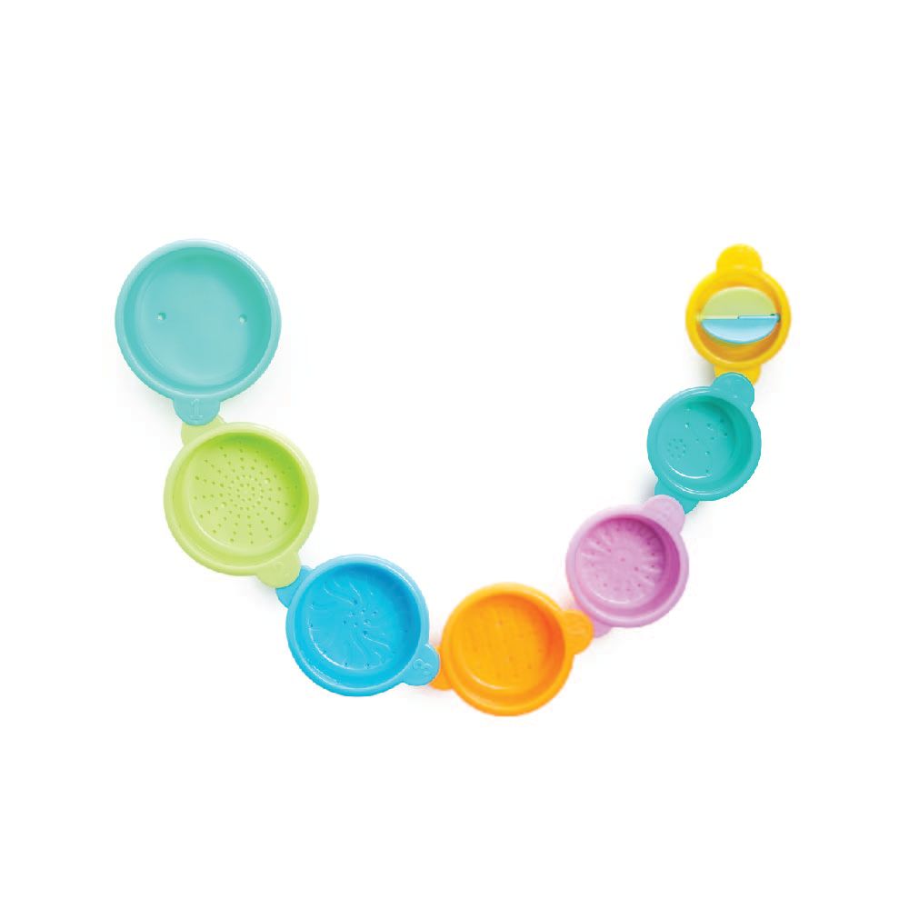 Munchkin - Connect-A-Cup Bath Toy - Multicolour