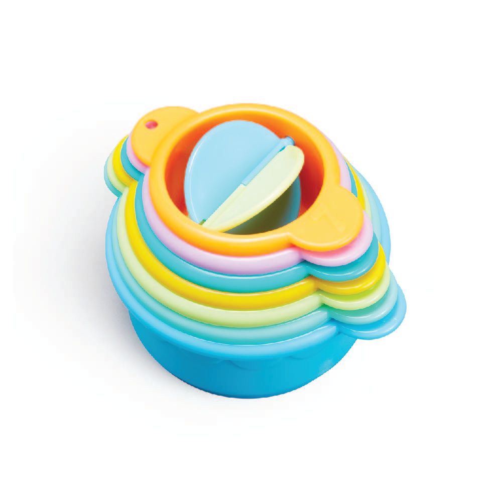 Munchkin - Connect-A-Cup Bath Toy - Multicolour