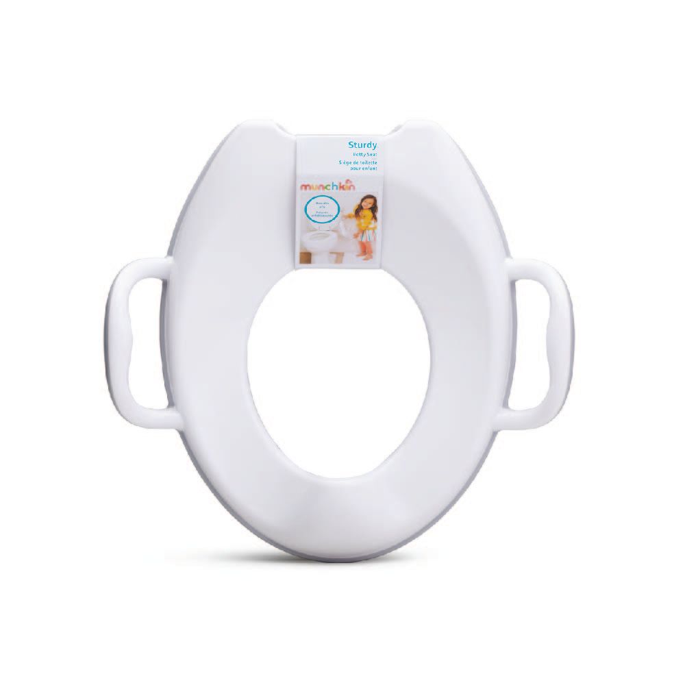 Munchkin - Sturdy Potty Training Toilet Seat - White