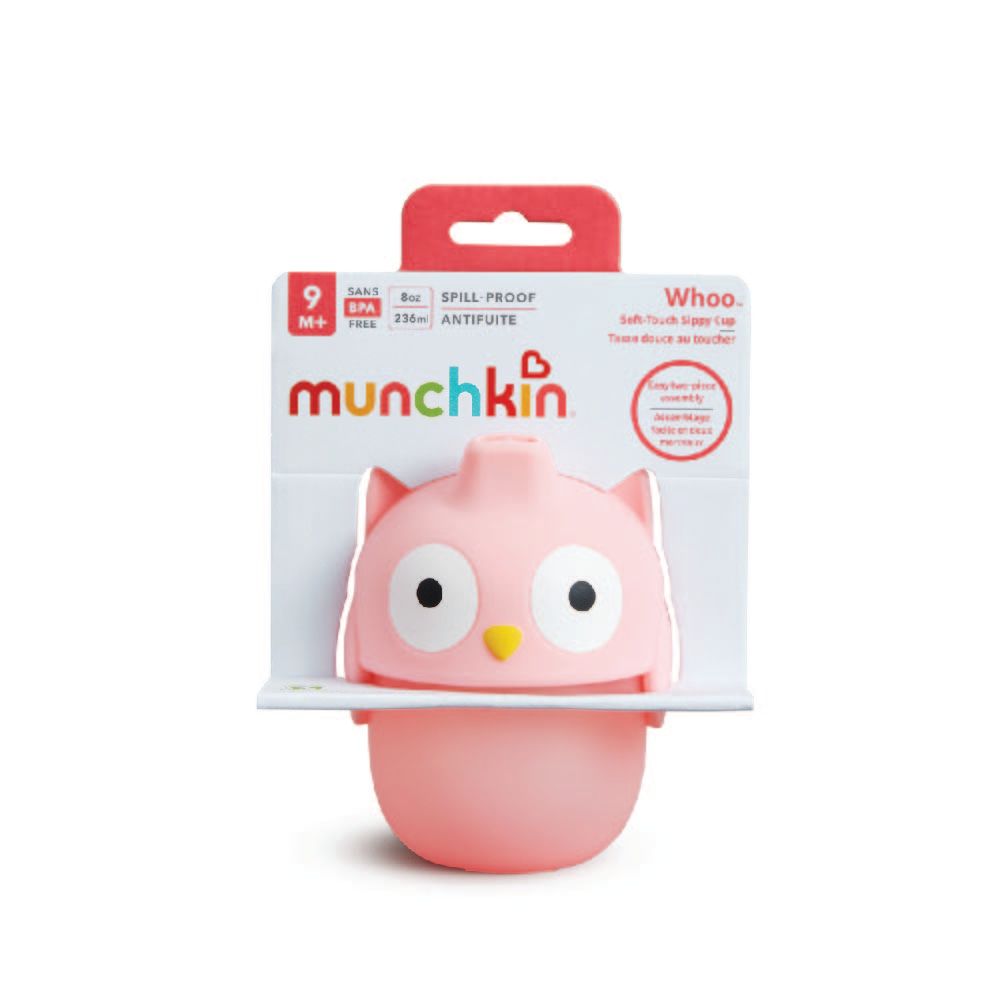 Munchkin - 3D Owl Soft-Touch Sippy Cup