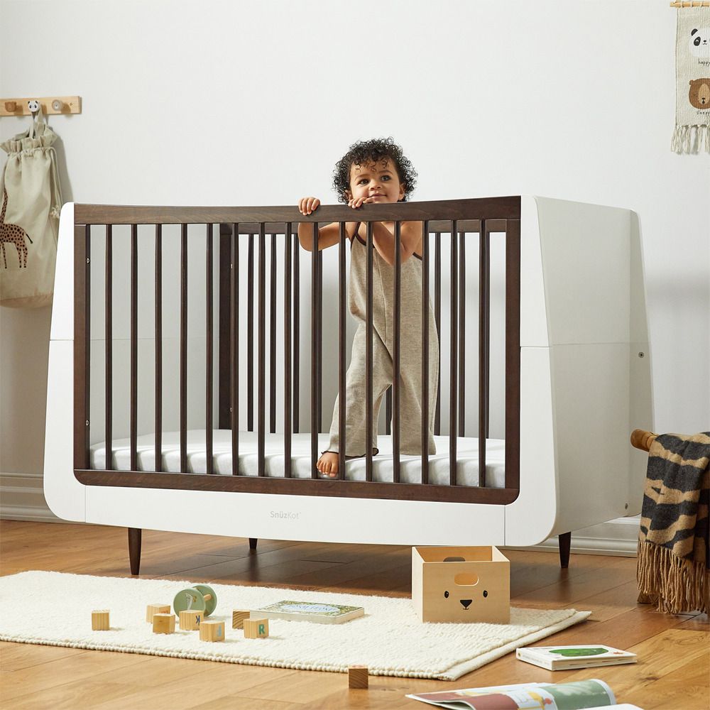 Snuz - SnuzKot Skandi Cot Bed - Ebony