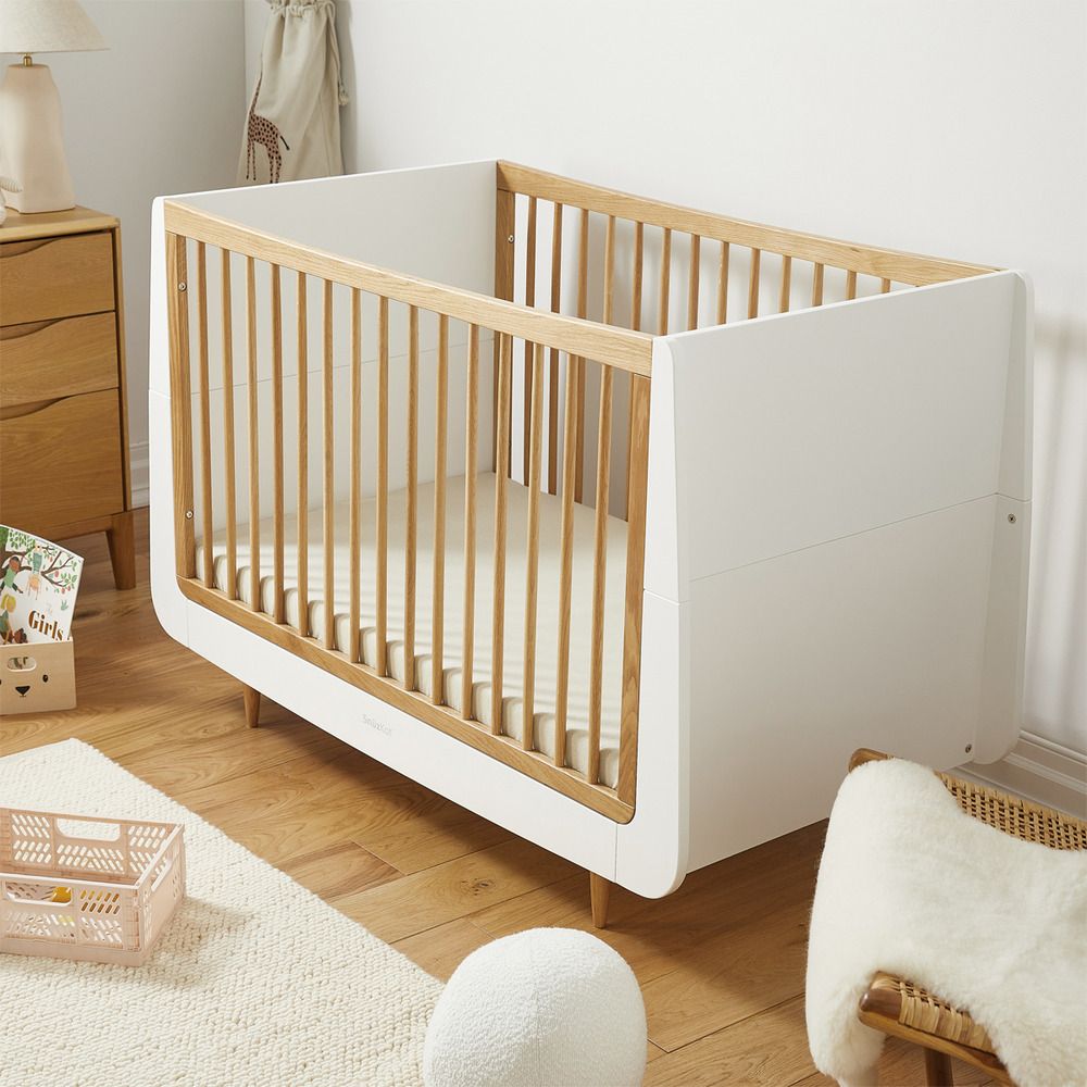 Snuz - SnuzKot Skandi Cot Bed - Oak