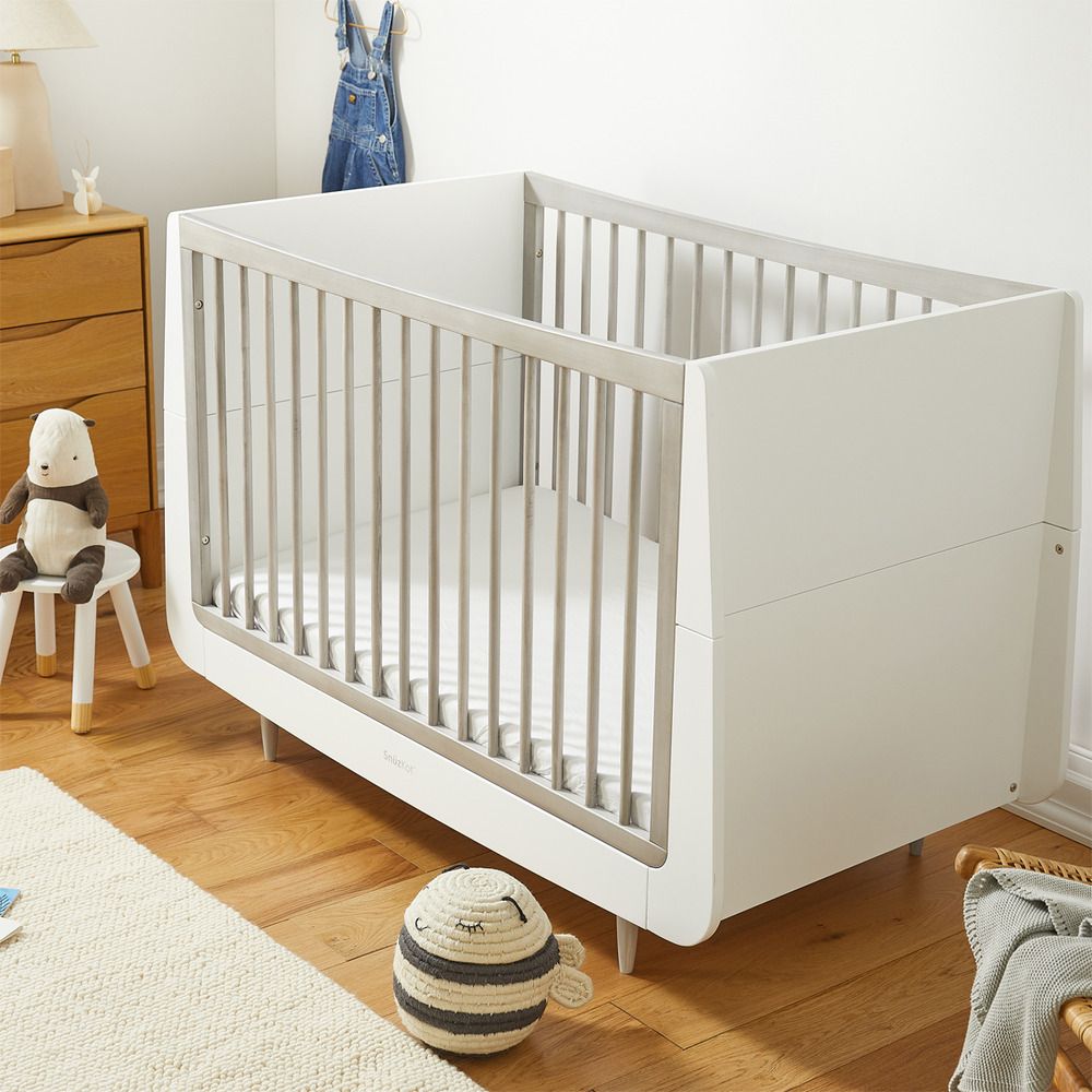 Snuz - SnuzKot Skandi Cot Bed - Silver