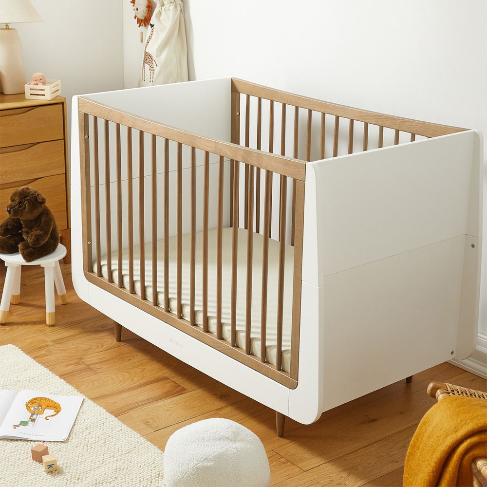 Snuz - SnuzKot Skandi Cot Bed - Walnut