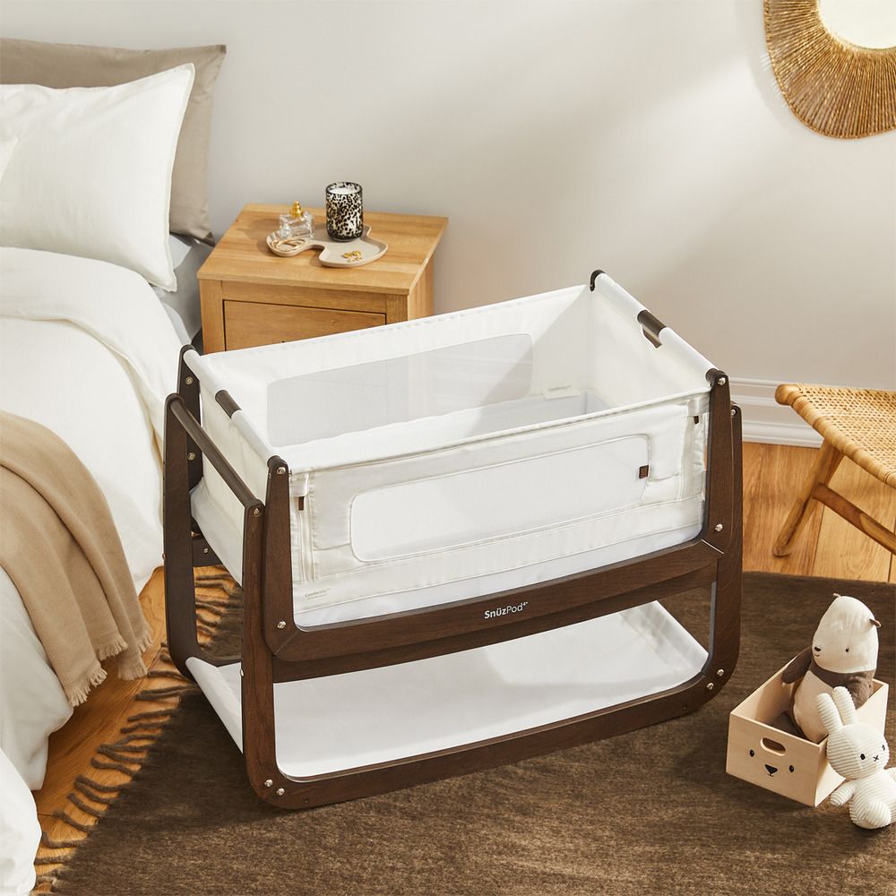 Snuz - SnuzPod4 Bedside Crib - Ebony