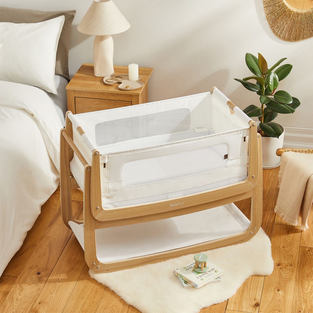 Snuz - SnuzPod4 Bedside Crib - Oak