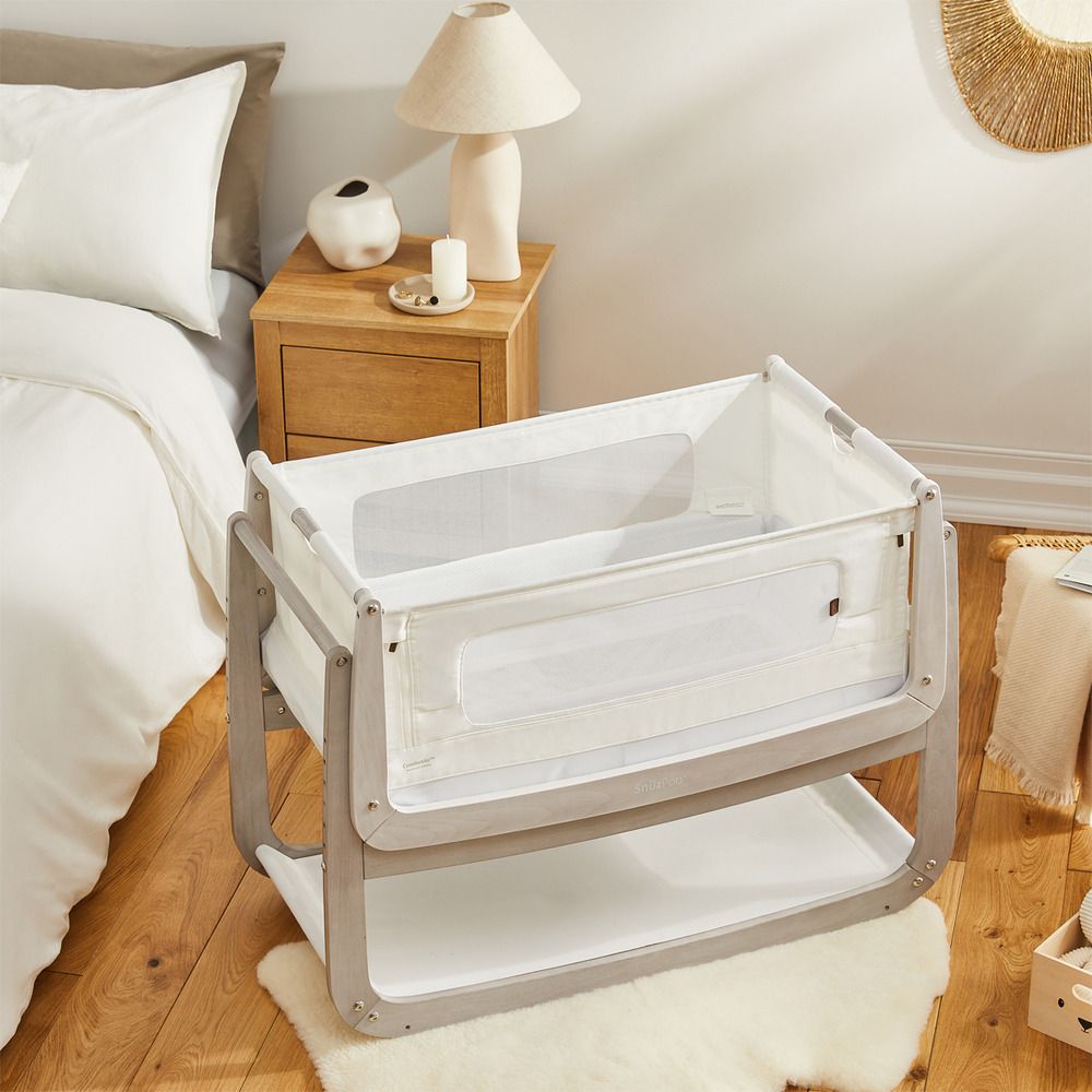 Snuz - SnuzPod4 Bedside Crib - Silver