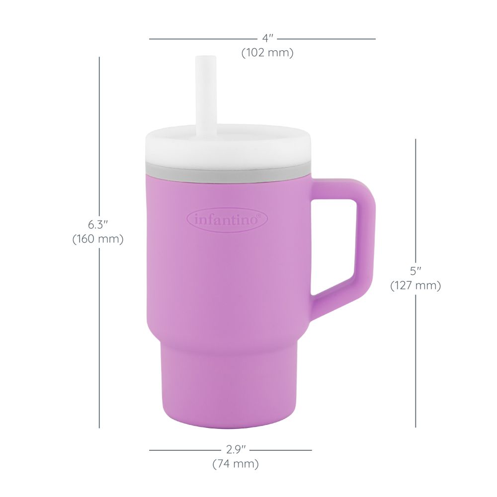 Infantino - My 1st Tumbler W/ Leak-Resistant Straw - Lilac