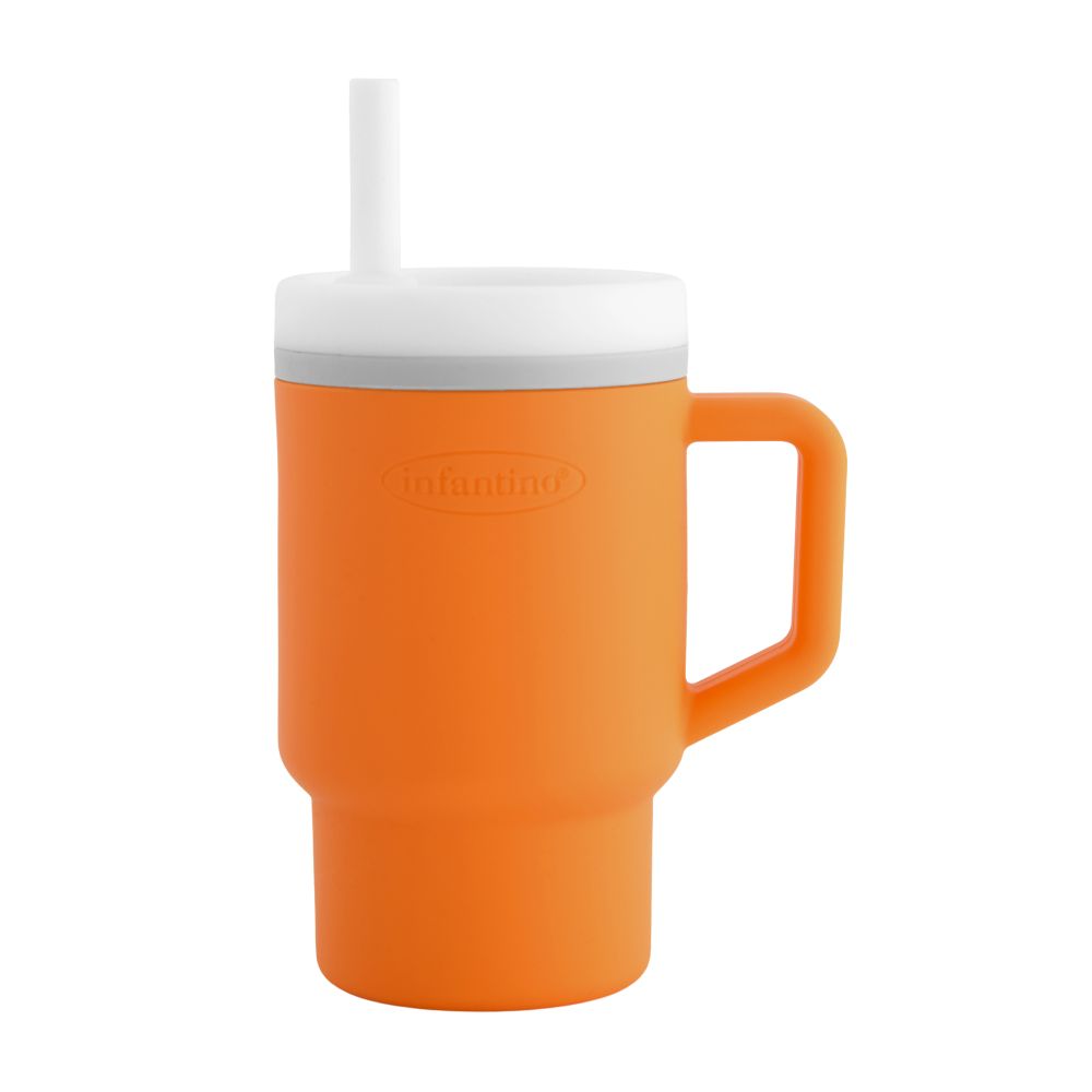 Infantino - My 1st Tumbler W/ Leak-Resistant Straw - Orange