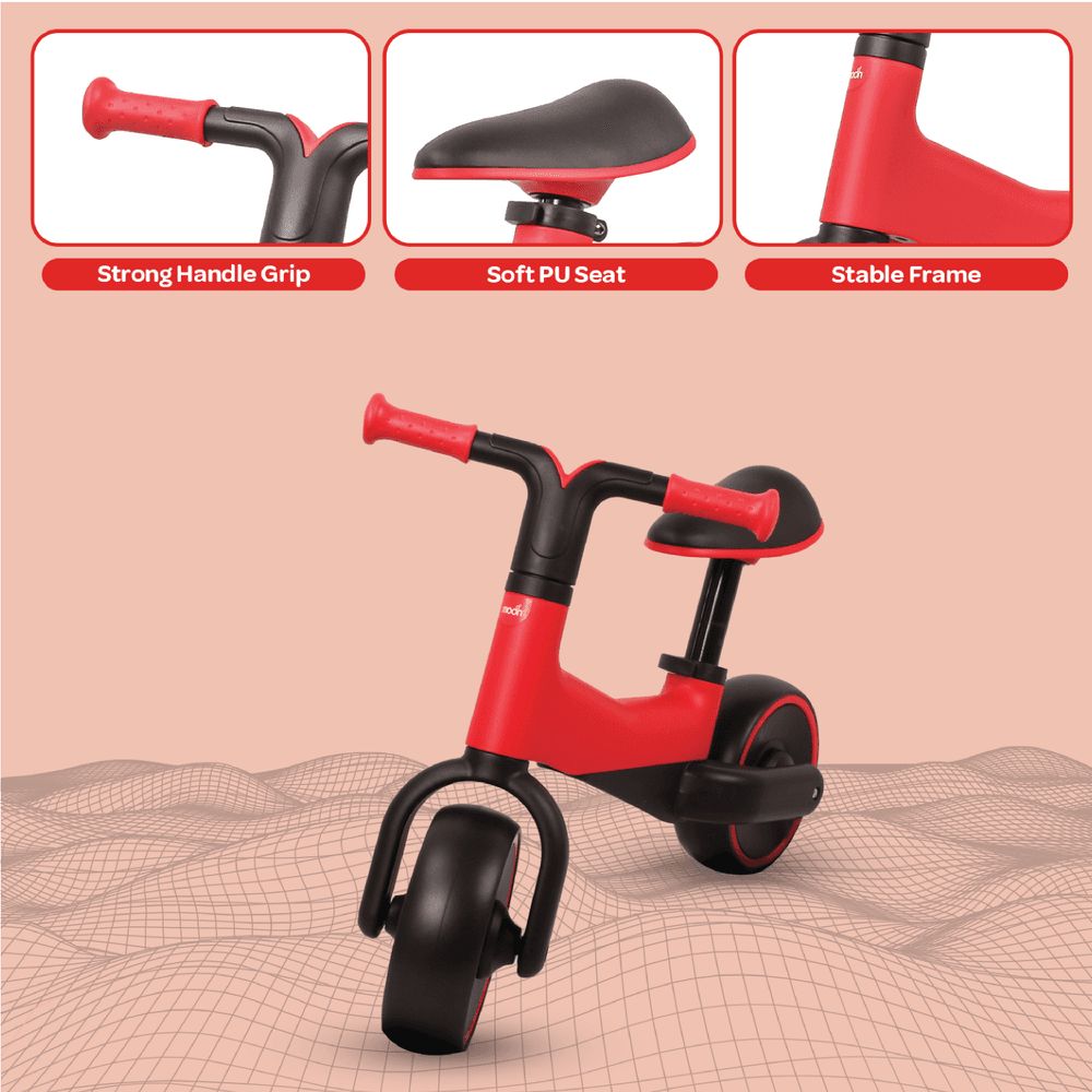 Moon - Little Marvel Baby Balance Bikes - Red