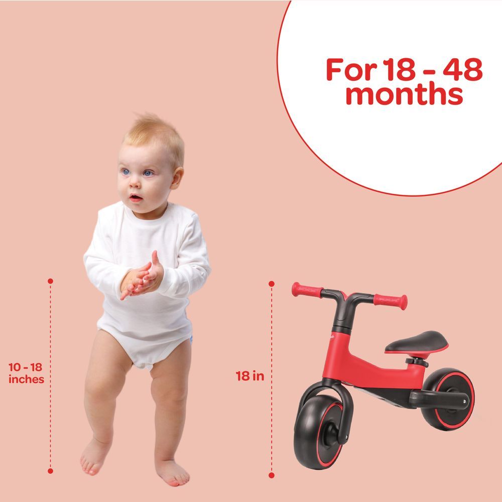 Moon - Little Marvel Baby Balance Bikes - Red