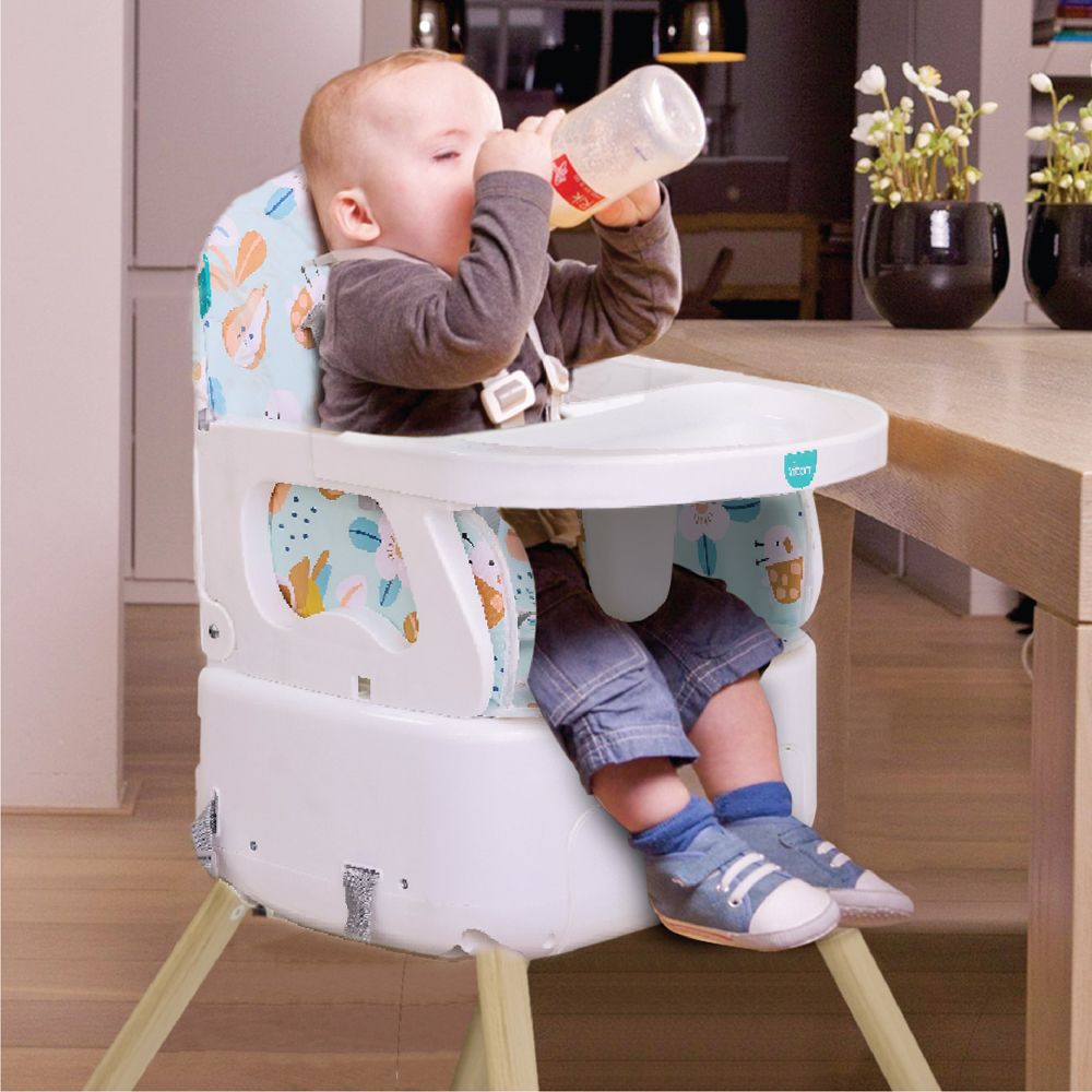 Moon - Hiterite 4-In-1 Convertible - Baby Highchair - Green